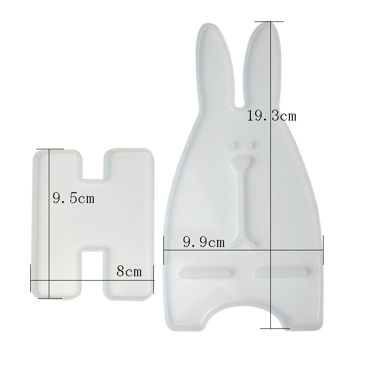Silicone Molds For Mobile Holder 9pcs Colorful Cartoon Pattern Resin Moulds Epoxy Jewelry