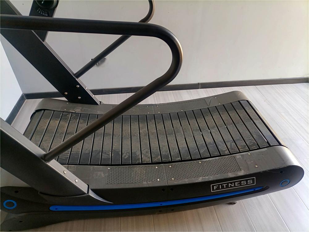 Commercial Gym Machines Non Motorized air Runner Manual Treadmill Curve