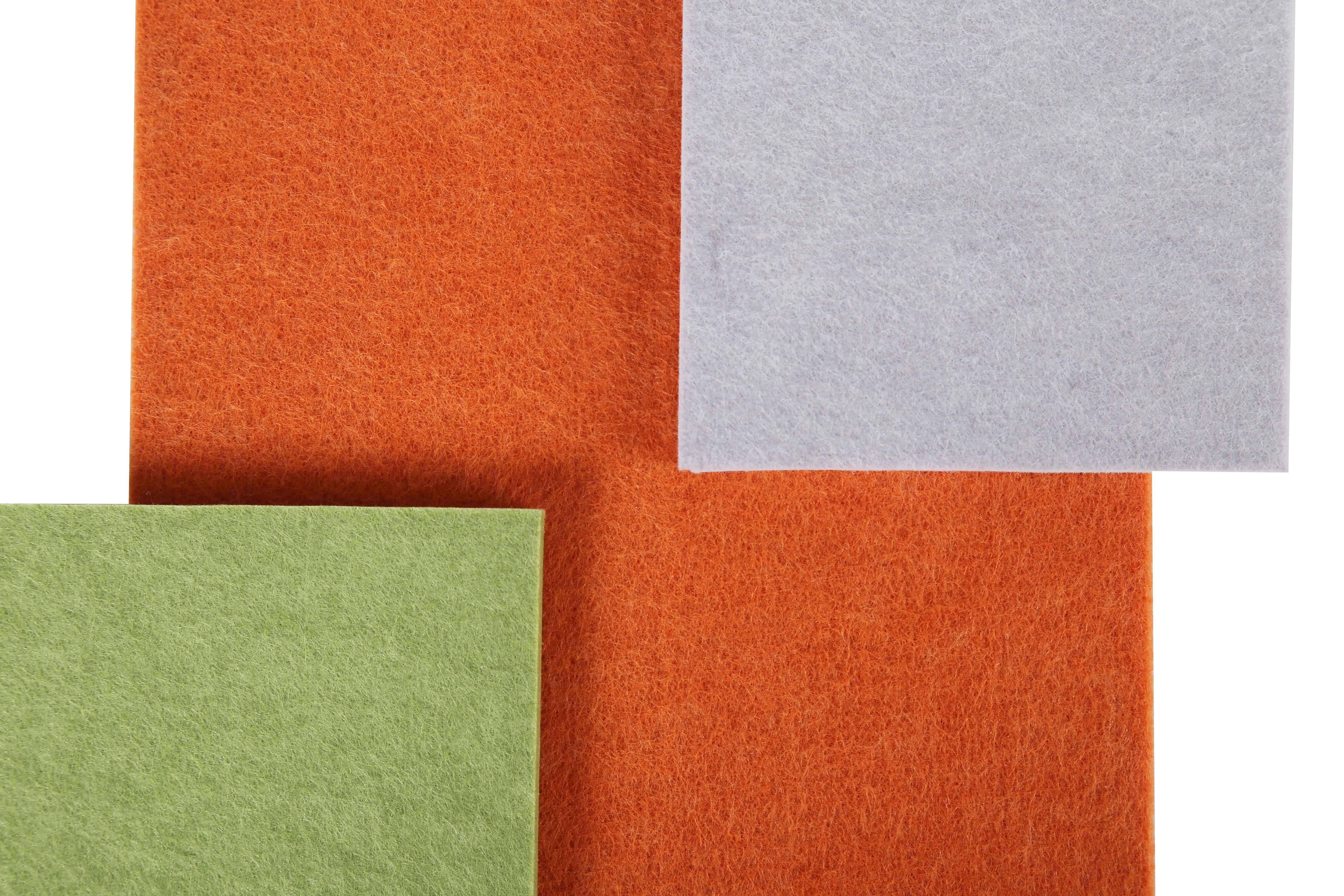 Indoor Decorative Soundproof Wall Panel Pet Felt 100% Polyester Fiber Acoustic Panel For Meerting Room