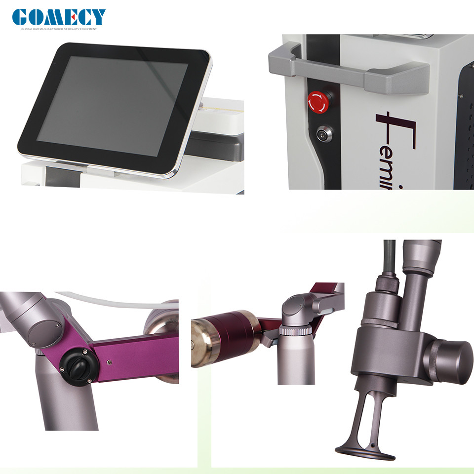10.6μM Fractional CO2 Laser Skin Resurfacing Machine With True Color Touch LCD Screen