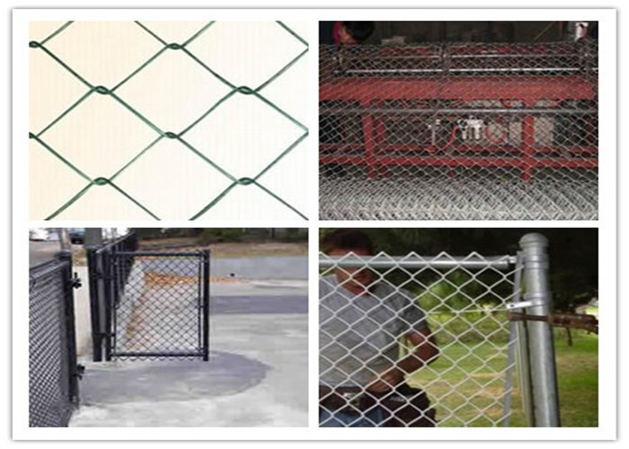 4meter Width 25mm 0.50m/Roll Chain Link Fences For Protection