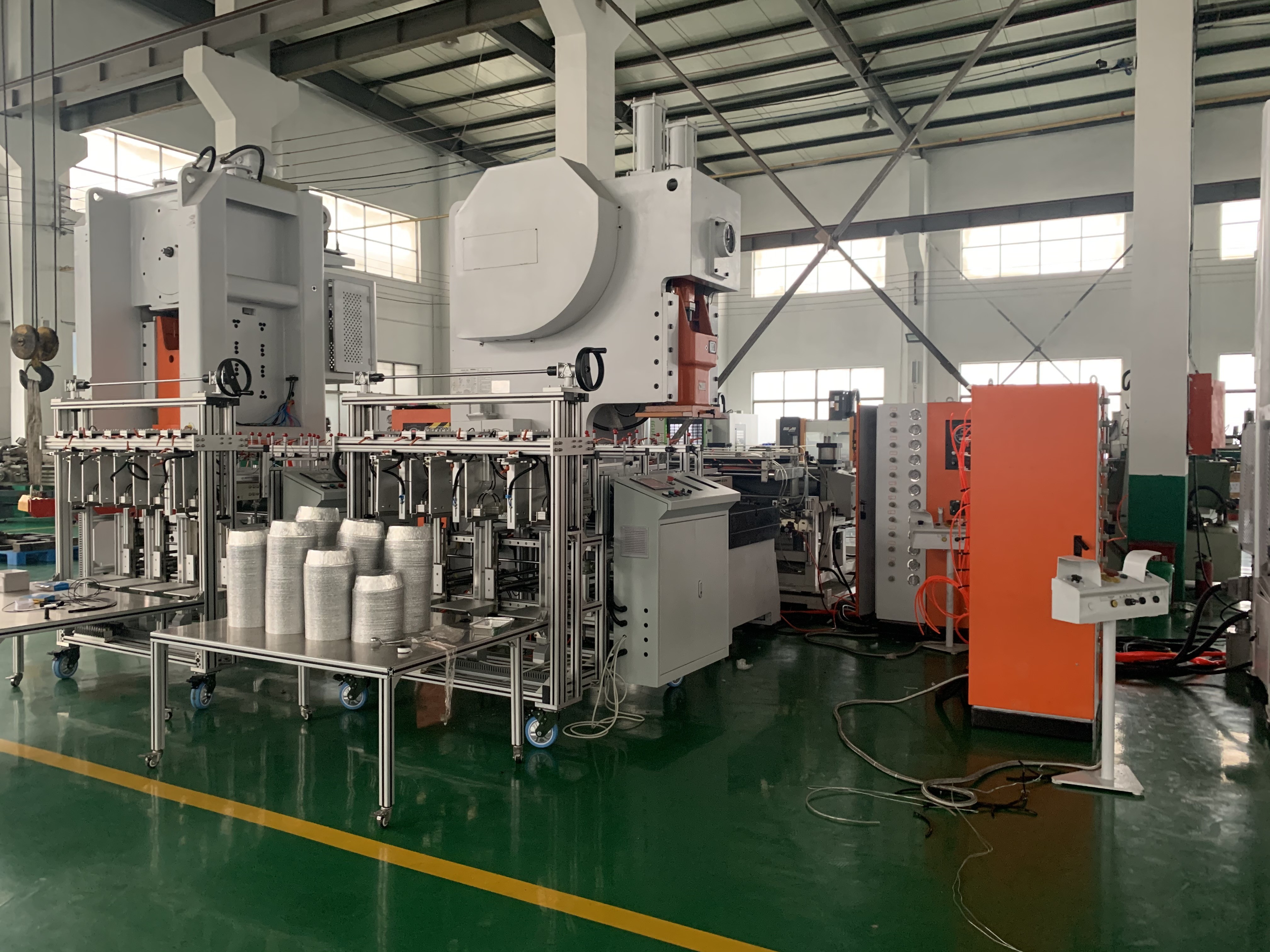 Multiple Cavity 58HRC Aluminum Foil Container Mould Punching Type