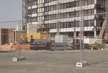 M300 Heras Security Fencing Panels 3.00mm/2.50mm wire mesh 100x250 Height2.0m x