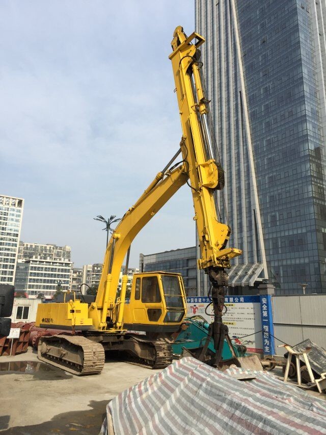 Excavator Telescopic Arm 6430mm Foundation Drilling Tools