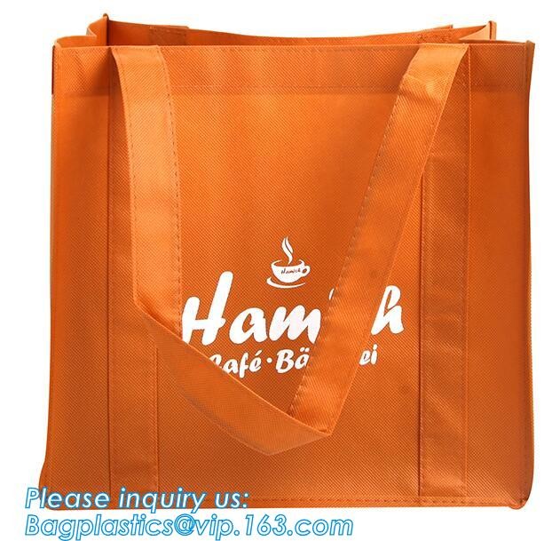 Wholesale factory custom fashion laminated non woven bag, Shopping printing fabric insulated foldable bag, custom pp non