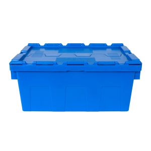 Moving Crate Attached Lid Container with 30kg Loading Capacity and ISO9001