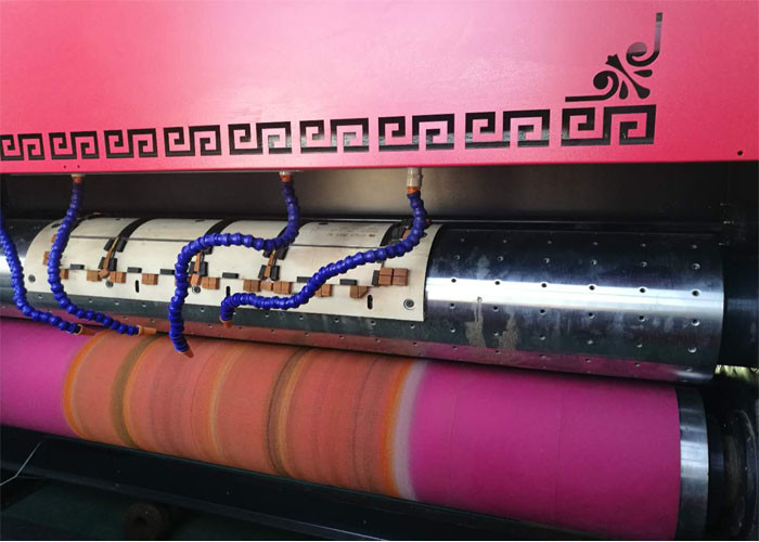 Transfer Bottom Printer Slotter Die Cutter Computer Controlled Roller