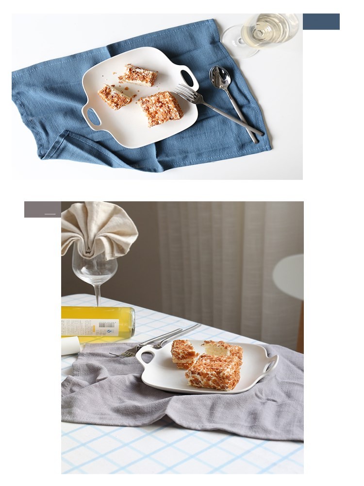 Reusable 100% Cotton Tea Towel Linen Table Placemats 200-600GSM