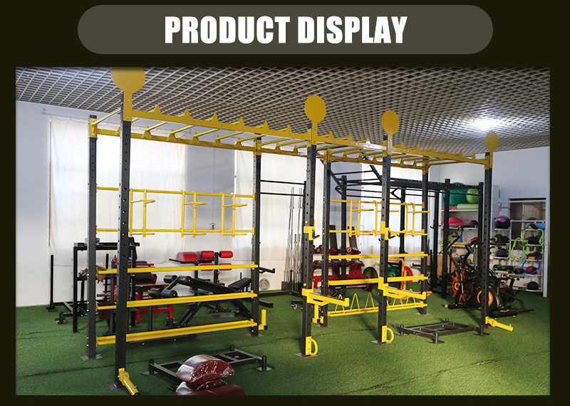Adjustable Functional Fitness Strength Training Trainer Machine Gym Equipment Cross Fit Stand Squat Rack Gym Equipment