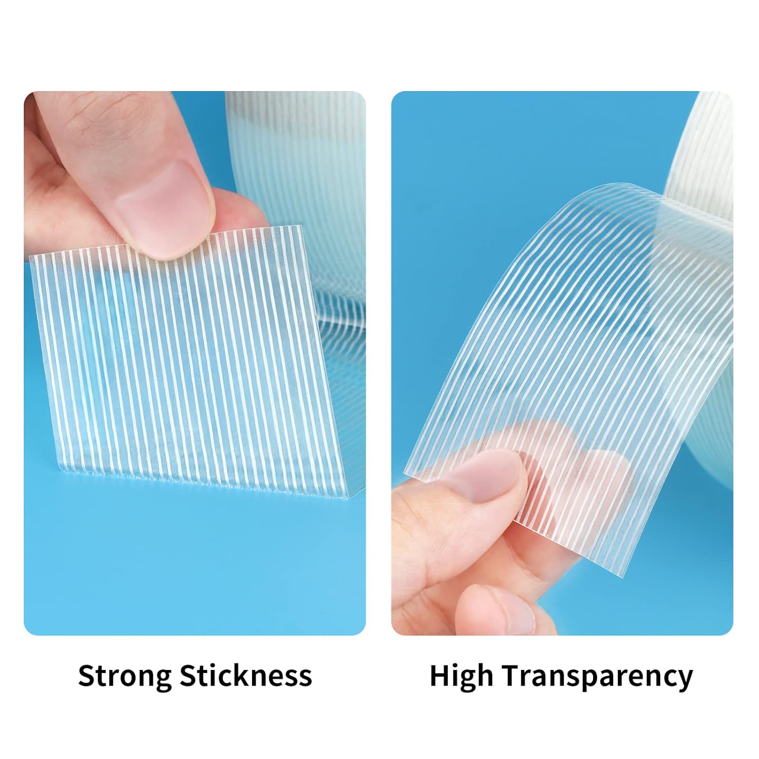 Hot Melt Fiberglass Mesh Tape With Cross Fiber Filament Strapping Waterproof
