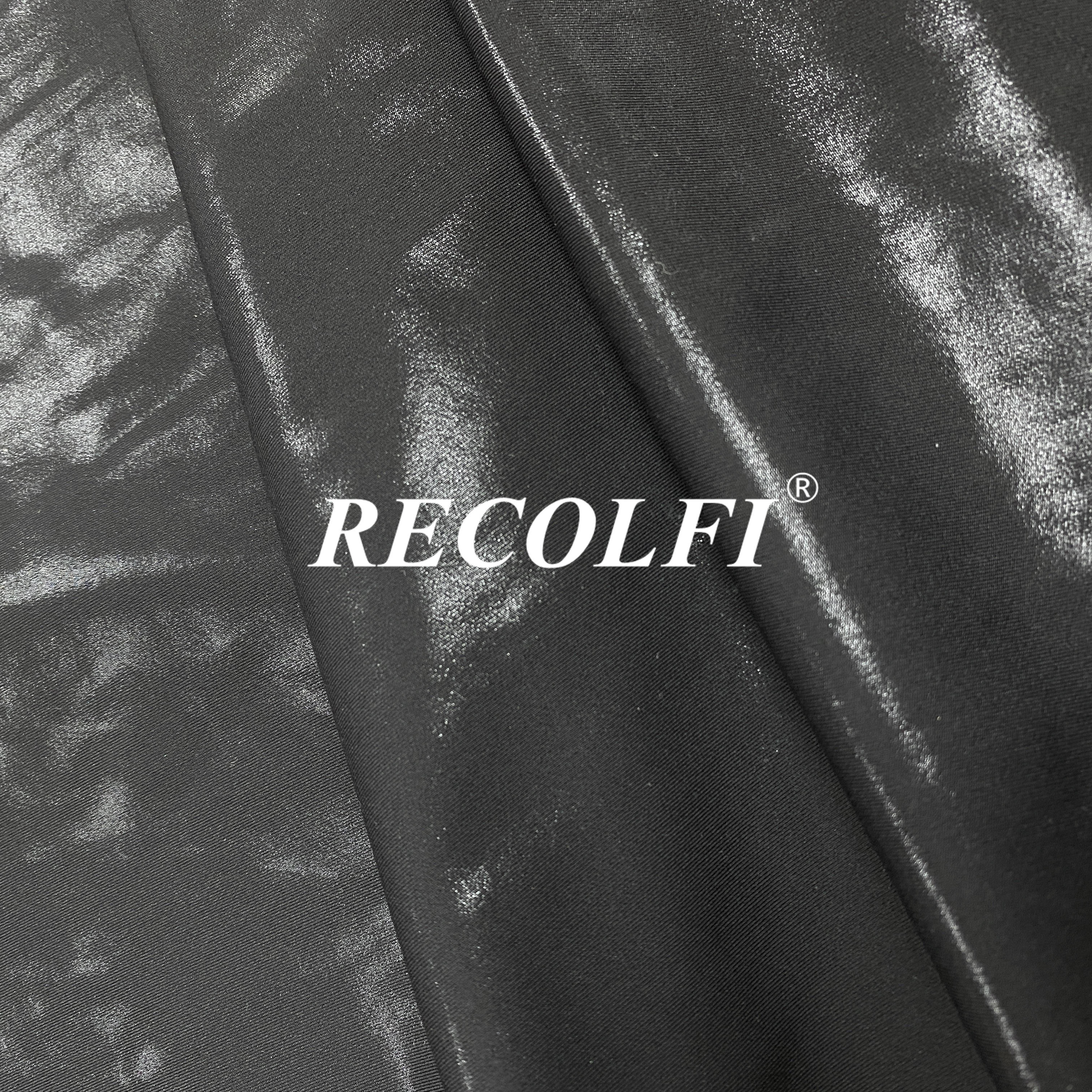 Waterproof Solid Color Repreve Fiber Legging Material Fabric 250gsm