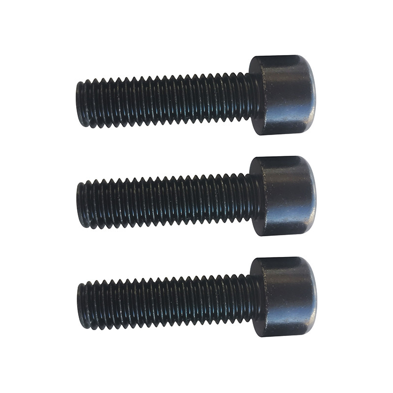 Alloy Steel Black Plated Silver Dacromet Car Wheel Screws M10X1.5X35 Strength 10.9