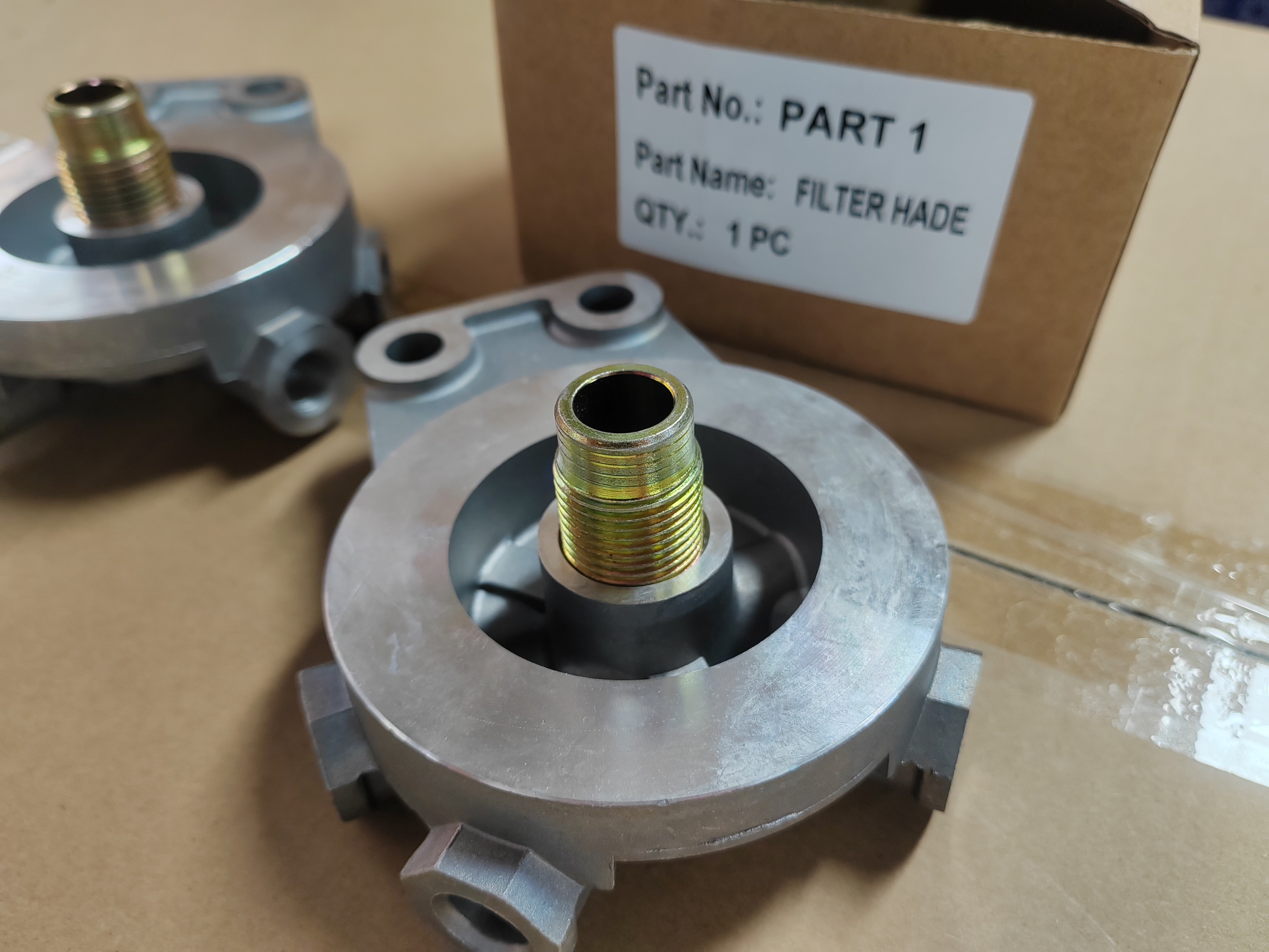 Fuel Filter Head 196-8220 1R0751 For Excavator E320B E320C