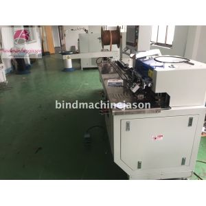 Double loop wire inserting machine with punching function PBW580 for calendar