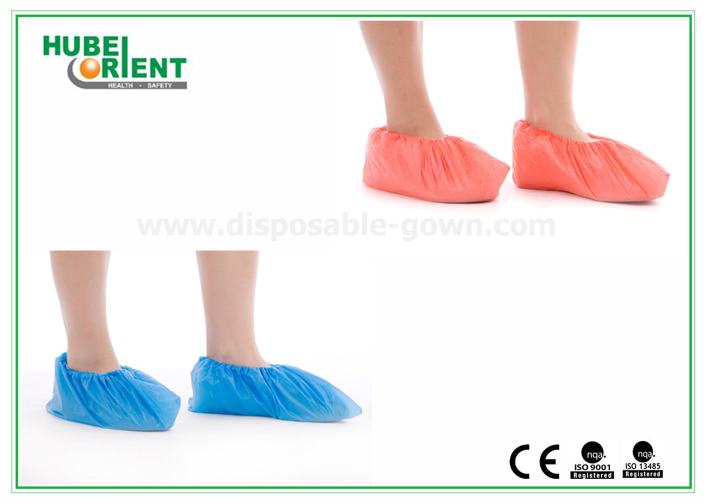 Safety Anti-skid Disposable Use Shoe Cover For Food Industry/food processing