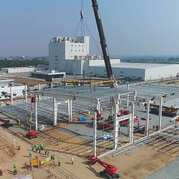 Galvanized Steel Structure Metal Building Factory Shed Garden Prefab Steel Frame