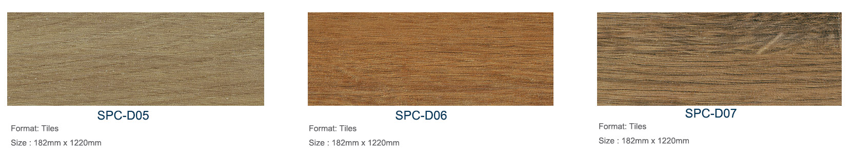 Distressed SPC Click Vinyl Flooring PVC SPC Waterproof Flooring 2m 2.5m Width
