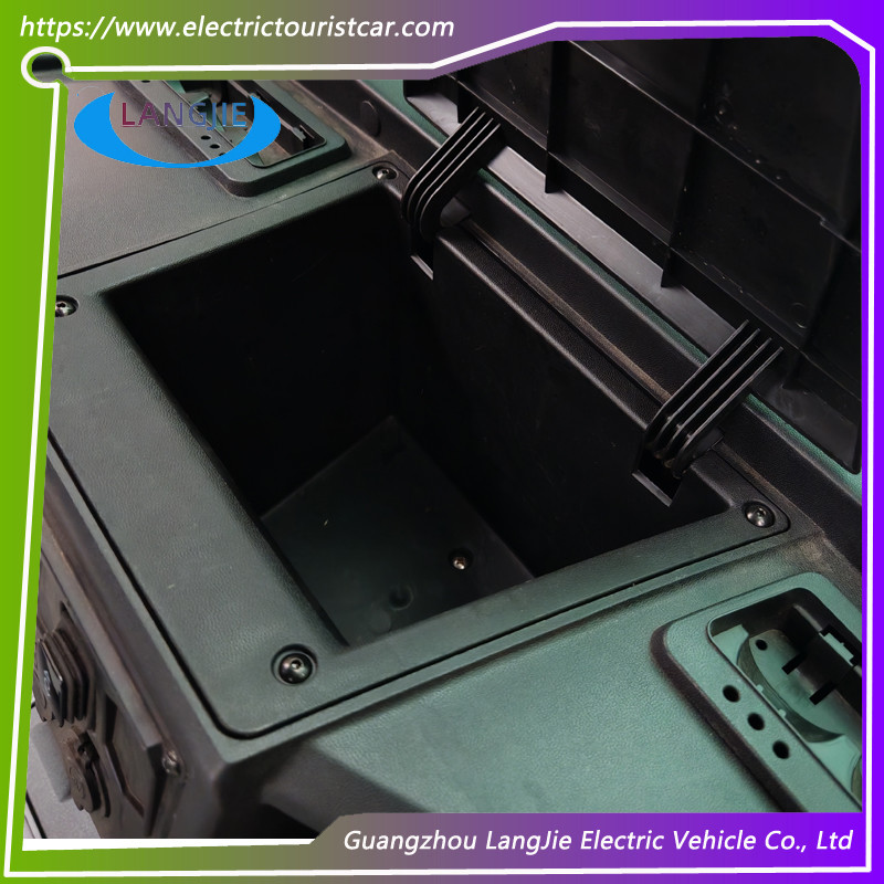 AC Controller Electric Utility Carts Dry Battery Powered Utility Vehicles For Park