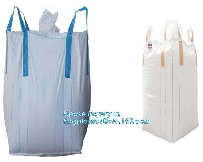 FIBC big bag 1000kg/Polypropylene woven sand bags/super sacks 1500kg for construction,PP woven bulk big ton bag jumbo ba