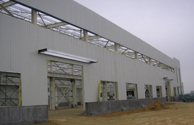 Fast Installation Large Span Steel Structure Warehouse For Industrial