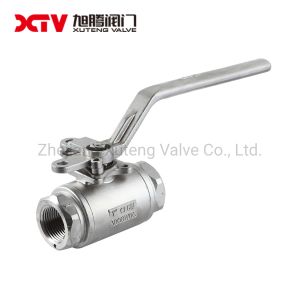 SS316 Industrial Threaded Full Bore and Reduce Bore 1PC/2PC/3PC Ball Valve CE