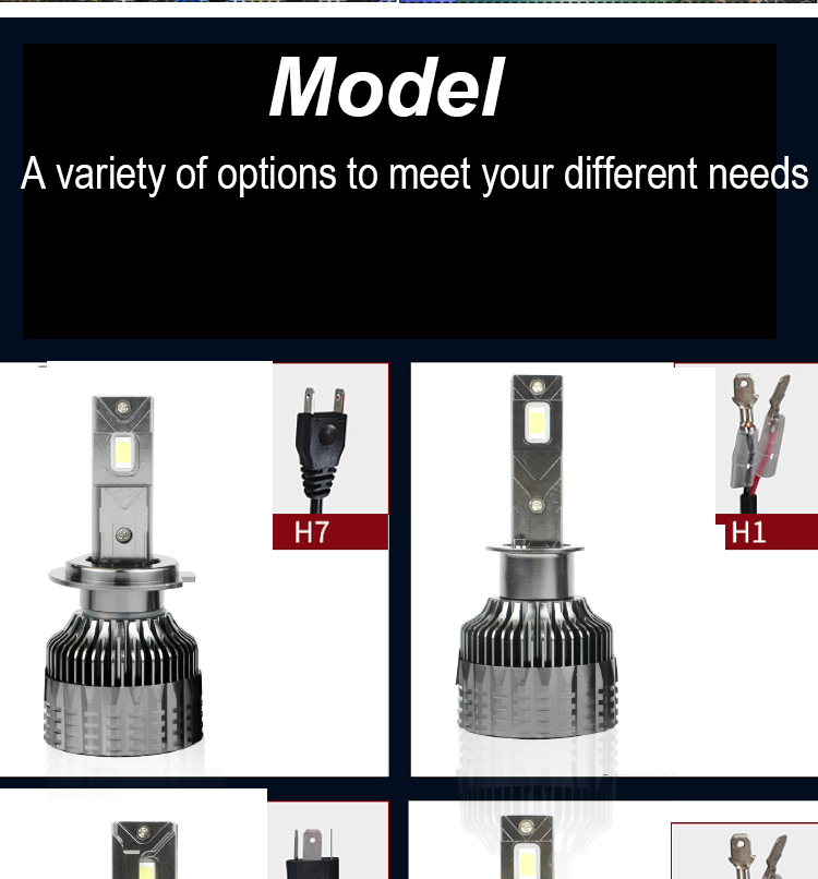 V30 Series Car 55W Automotive LED Turn Signals Bulb H7 H4 H11