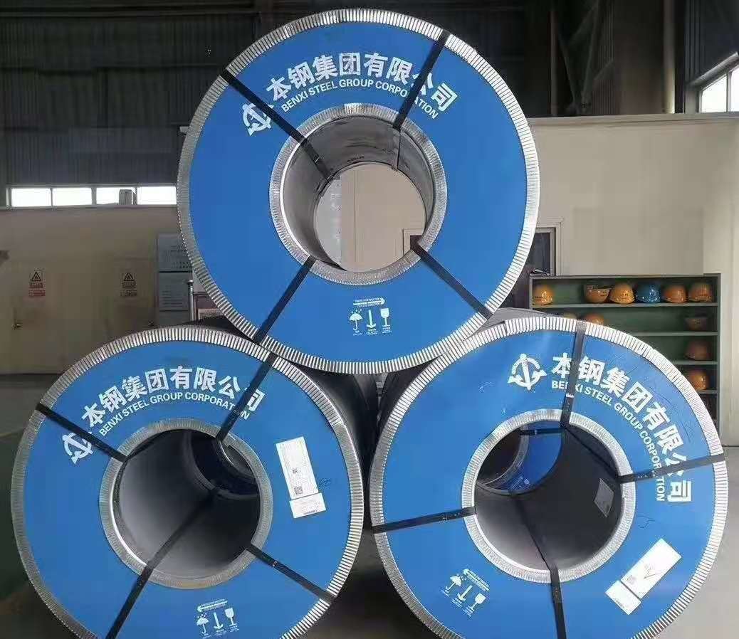 1250mm Width Grade SPCC-SD Cr Coil 300g Zinc Coating