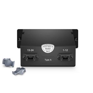 2 MTP To 12 Lc Connector Patch Panel 24 Fibers OM4 Multimode Type A