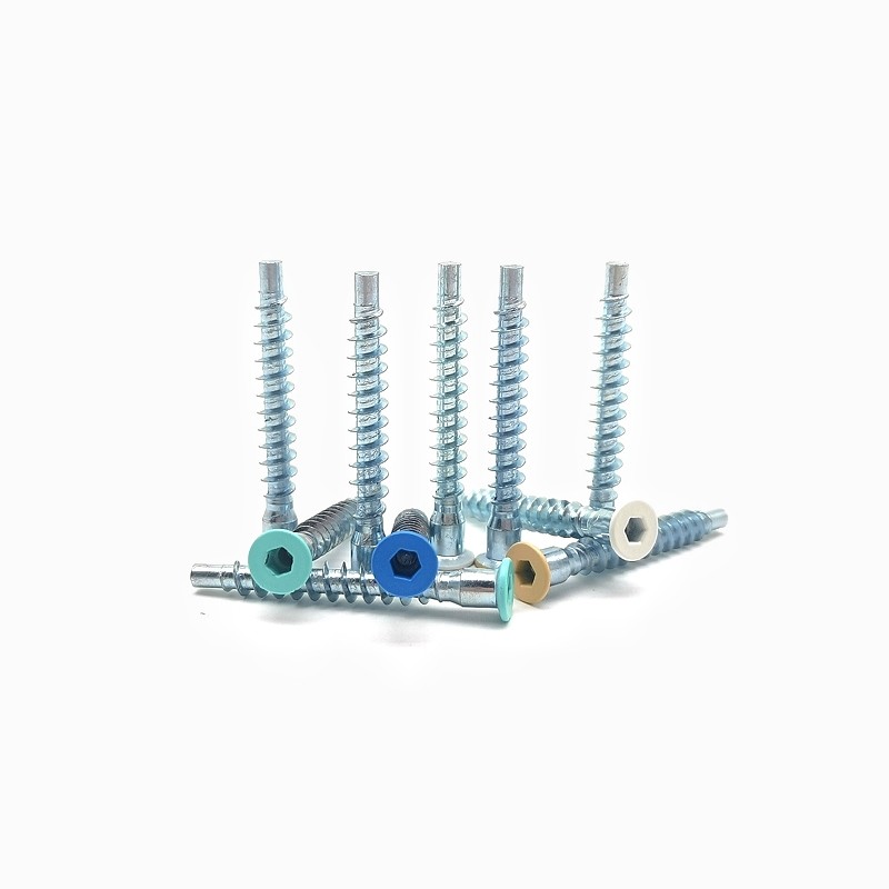 Hexagon Self-Tapping Cross-Wire Straight Repair Screws Olor Paint Countersunk