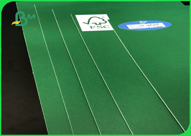 green cardboard