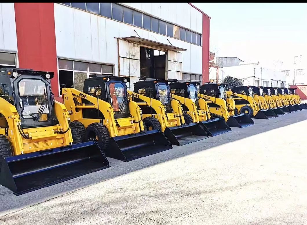 Euro 5 CE EPA Compact Wheel Skid Steer Loader 500kg 800kg 1050kg Small Mini Skidsteer Track Loader Cargadora