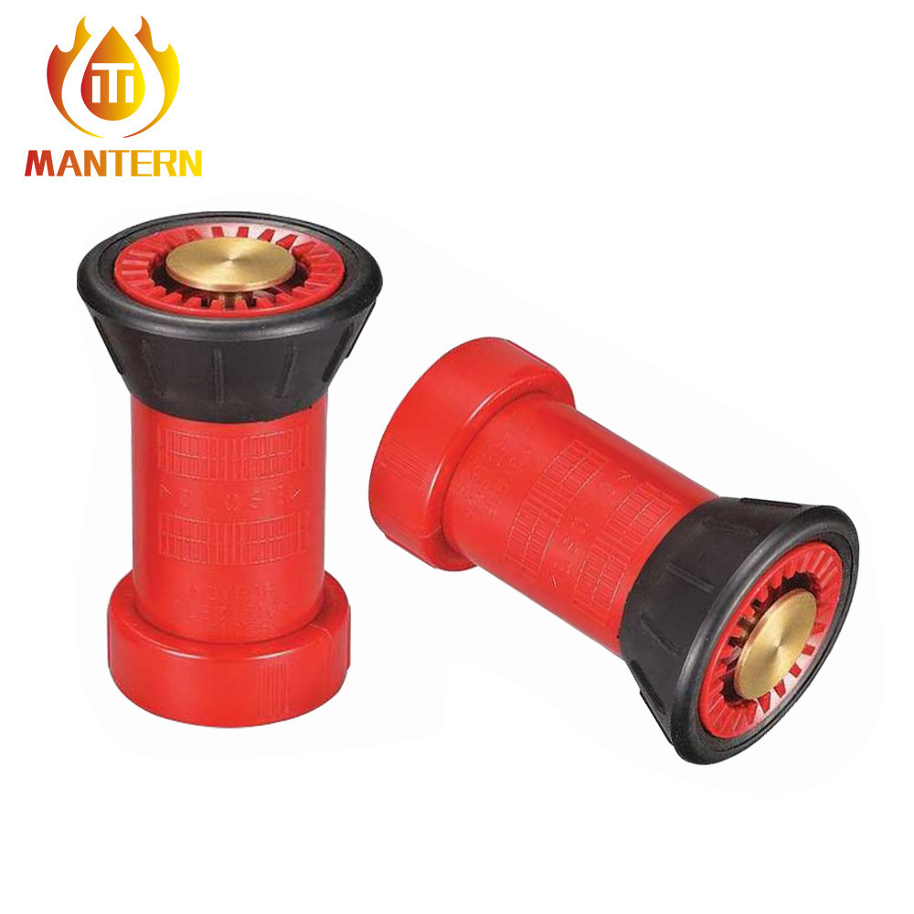 Rated Flow 5L/S Fire Hose Nozzle , Fire Hose Reel Water Jet Tool DN50 Of Interface