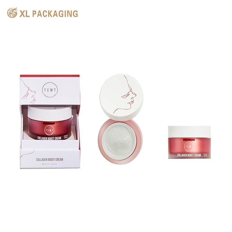 Custom Cosmetic Skin Care Gift Box , Cardboard Paper Packaging Box For Face Cream Environmentally Friendly and Durable
