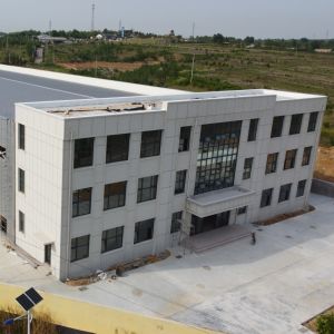 Prefab Steel Structure Workshop with Office and Epoxy Coating Floor