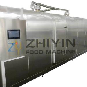  380v 100KG/H Vegetable Food Freezing Machine Corrosion Resistant Manufactures