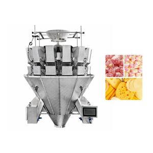 China Cheese Multihead Weigher Machine With 12 Head Buckets on sale
