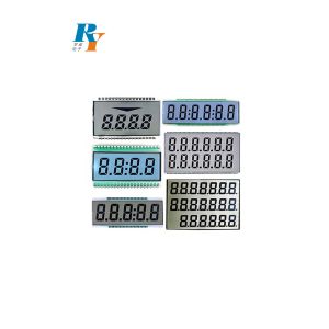 Custom 7 Segment LCD segment Display Optional Digit Tn Stn FSTN Va Display