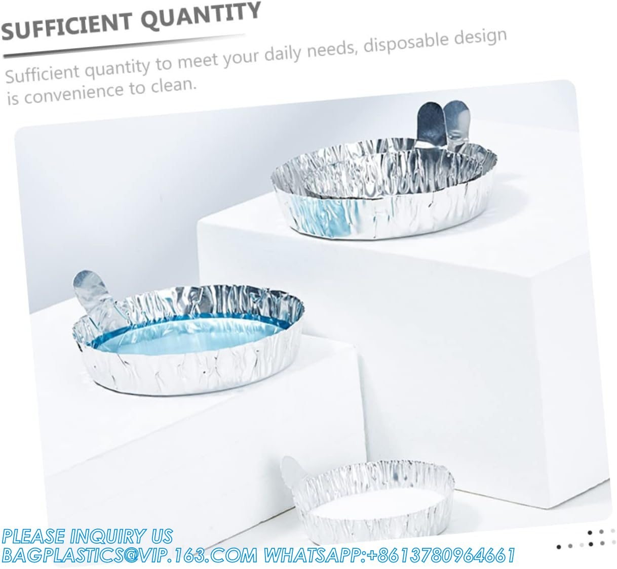 Aluminum Weighing Boats Liquid Mixing Foil Trays Aluminum Weighing Pan Foil Reusable Chemistry Weighing Pan for Lab