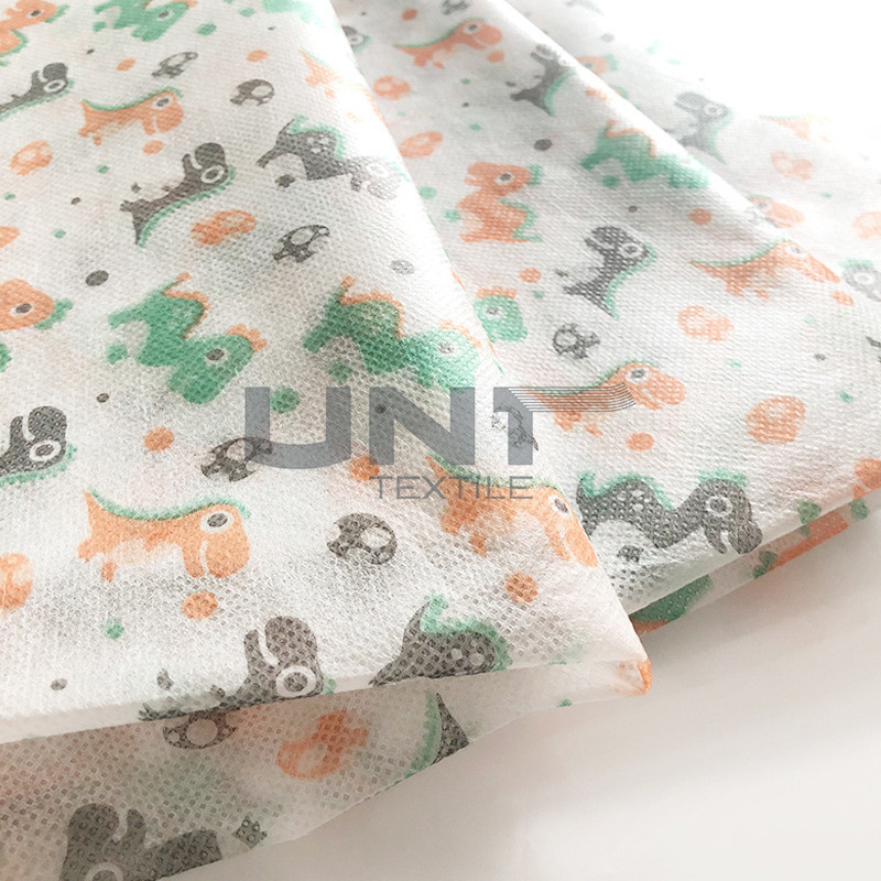 Eco Friendly Printed Spunbond Nonwoven Fabric Anti Pollution