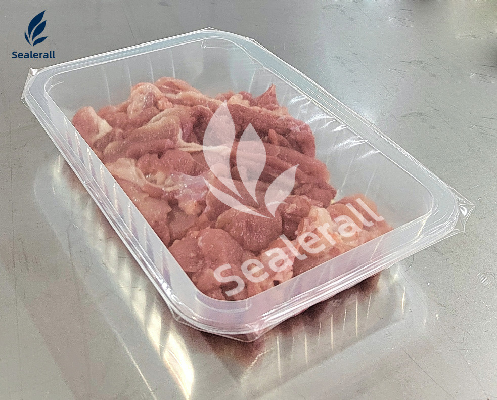 Map Advanced Plastic Container Sealing Machine Automatic Tray Packing Machine