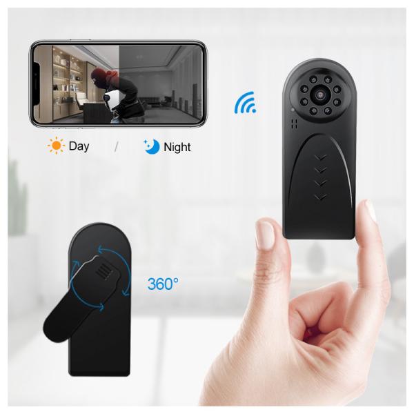 Quality Remote Control Wireless SPY Cameras Mini Hidden Wifi Camera With Motion Detection for sale
