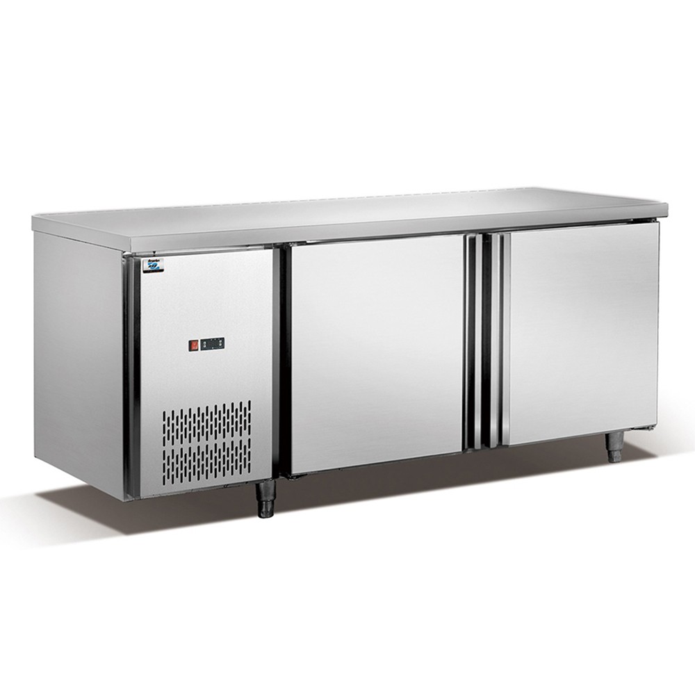 Restaurant 180L Under Counter Refrigerators Stainless Steel 304
