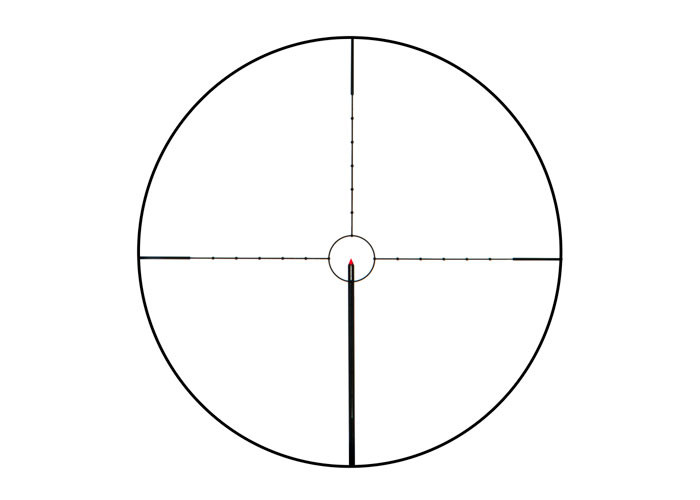 Red Fiber Military Grade Scopes , Long Range Target Scopes One Piece Aluminum Tube