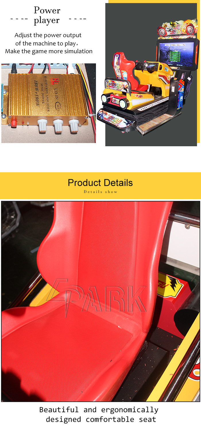 55" Lcd 3d Film Glasses Arcade Racing Car Game Machine For Adult Multi Players
