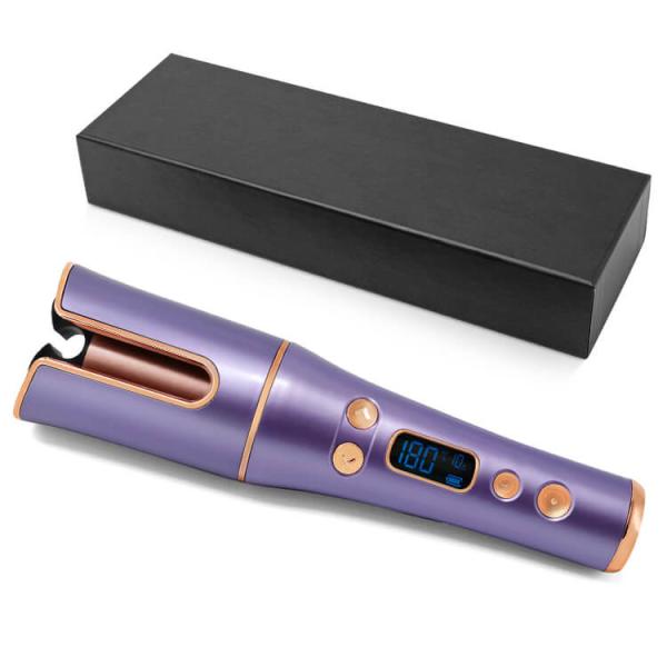 Rechargeable USB Hair Curler FCC Approve Electric Wireless Curling Tongs Without