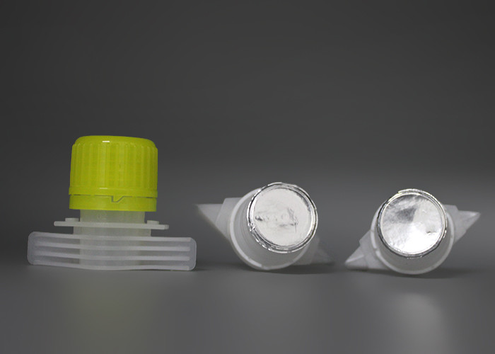 16mm Pour Spout Caps With Aluminum Seal Liner For Standing Jelly Bag