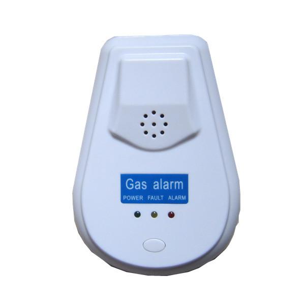 110V / 220V Natural Gas Methane Gas Detector Aluminium Or Brass Alloy Valve