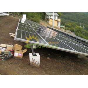  Robust Structure Solar Rack Mounting System , Solar Mounting Hardware Brackets Manufactures