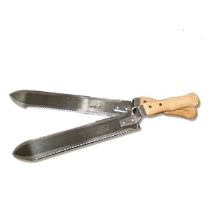 Durable SS Uncapping Knife With Wooden Handle Honey Uncapping Equipment