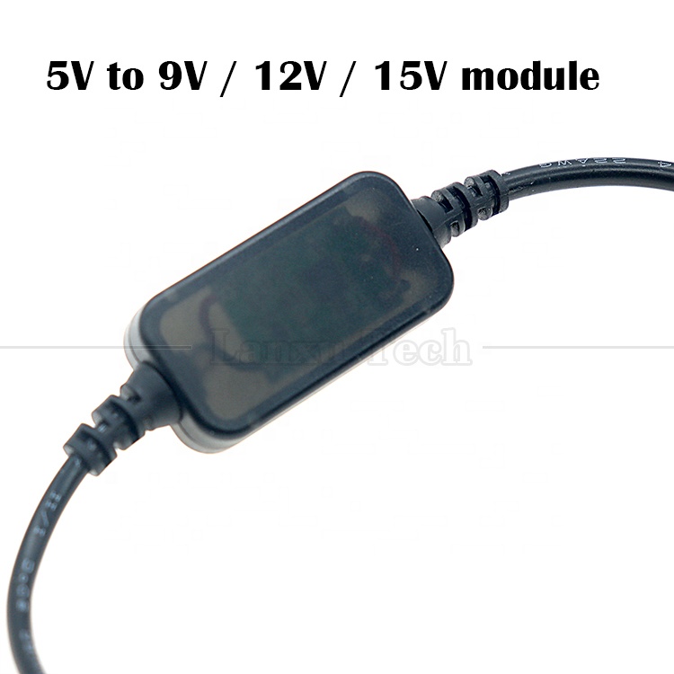 9v 12v 15v 20v PD USB Type C to DC 5.5x2.1mm Charger Cable for Wifi Router Speaker
